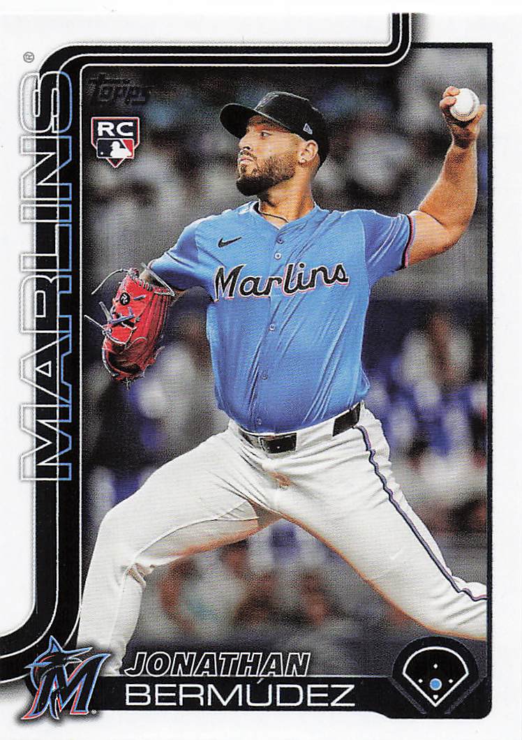 2025 Topps Update Baseball Jonathan Bermúdez #US144 Rookie