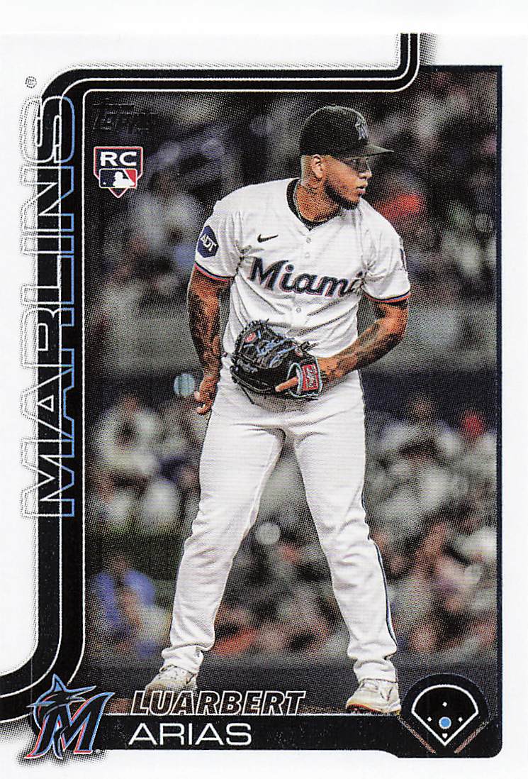 2025 Topps Update Baseball Luarbert Arias #US53 Rookie