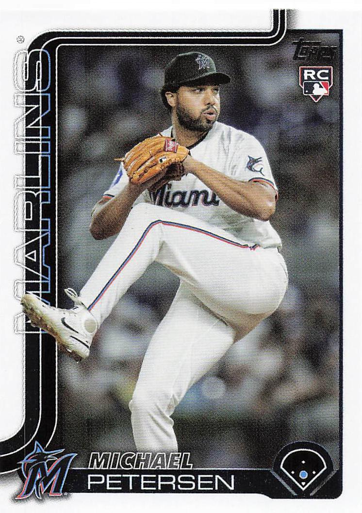 2025 Topps Update Baseball Michael Petersen #US49 Rookie