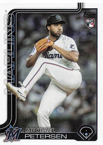 2025 Topps Update Baseball Michael Petersen #US49 Rookie