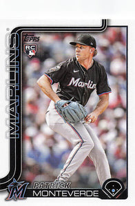 2025 Topps Update Baseball Patrick Monteverde #US211 Rookie