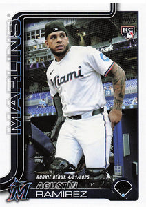2025 Topps Update Baseball Agustín Ramírez #US332