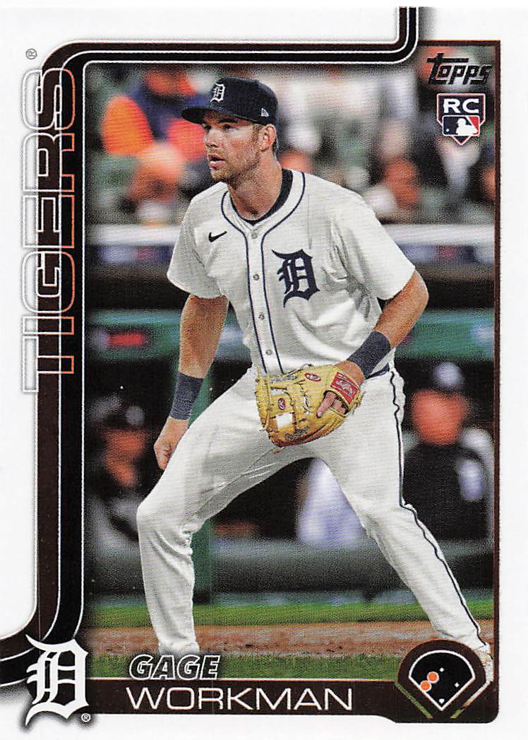 2025 Topps Update Baseball Gage Workman #US118 Rookie