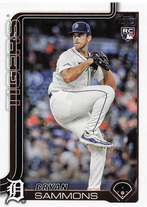 2025 Topps Update Baseball Bryan Sammons #US198 Rookie