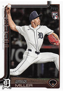 2025 Topps Update Baseball Ryan Miller #US317 Rookie