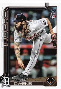 2025 Topps Update Baseball Tyler Owens #US247 Rookie