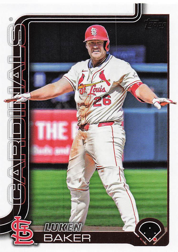 2025 Topps Update Baseball Luken Baker #US153