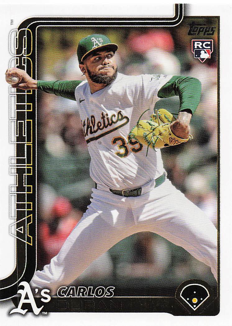 2025 Topps Update Baseball Carlos Duran #US104 Rookie