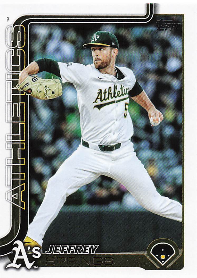 2025 Topps Update Baseball Jeffrey Springs #US283