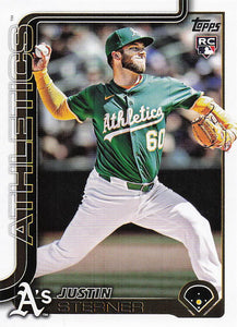 2025 Topps Update Baseball Justin Sterner #US252 Rookie