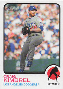 2022 Topps Heritage Baseball Craig Kimbrel #675