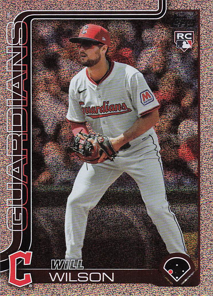 2025 Topps Update Baseball Sandglitter Will Wilson #US255 Rookie
