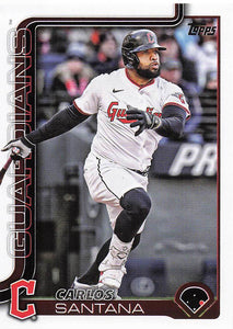 2025 Topps Update Baseball Carlos Santana #US148