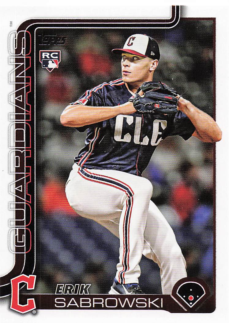 2025 Topps Update Baseball Erik Sabrowski #US284 Rookie