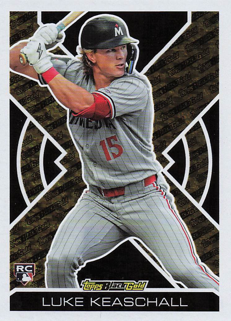 2025 Topps Update Baseball Topps Black Gold Luke Keaschall #BG-12