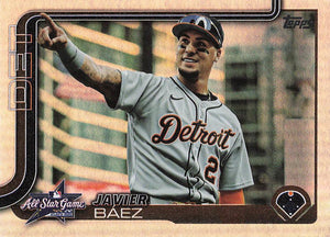 2025 Topps Update Baseball 2025 All-Star Game Javier Báez #ASG-13