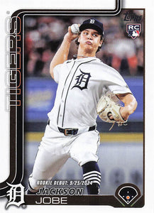 2025 Topps Update Baseball Jackson Jobe #US193