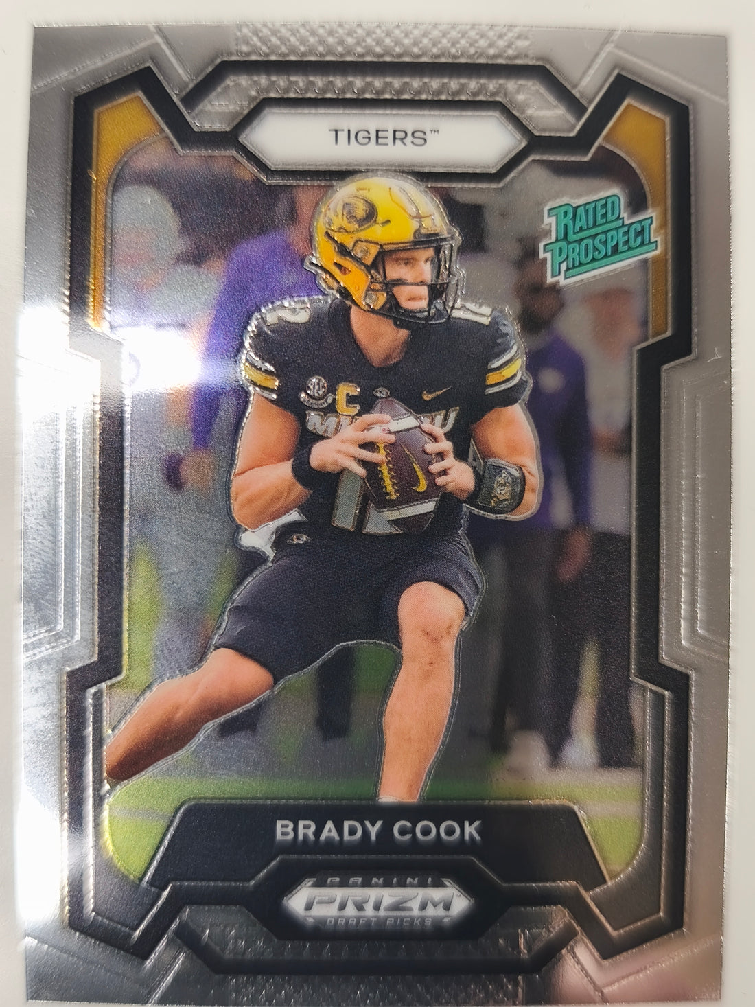 2024 Panini Prizm Draft Picks Football Brady Cook #187