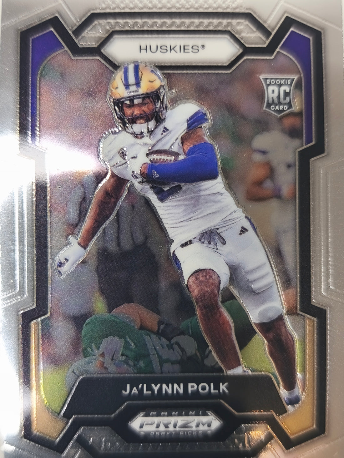 2024 Panini Prizm Draft Picks Football Ja'Lynn Polk #177