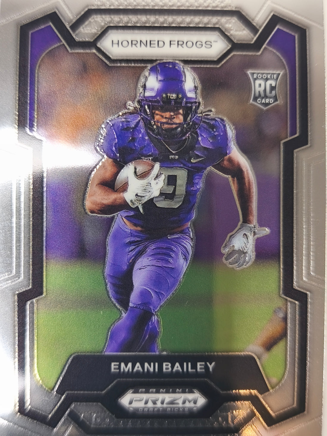 2024 Panini Prizm Draft Picks Football Emani Bailey #158