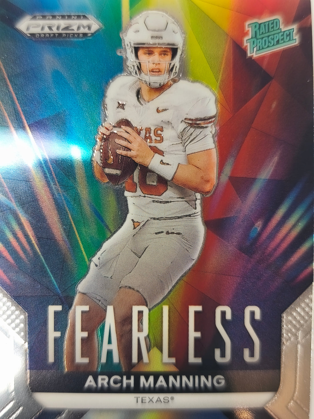 2024 Panini Prizm Draft Picks Football Fearless Arch Manning #F-AM