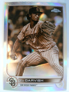 2022 Topps Chrome Baseball Sepia Refractor Yu Darvish #191