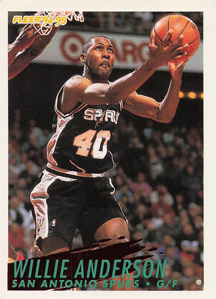 1994-95 Fleer European Basketball Willie Anderson #205