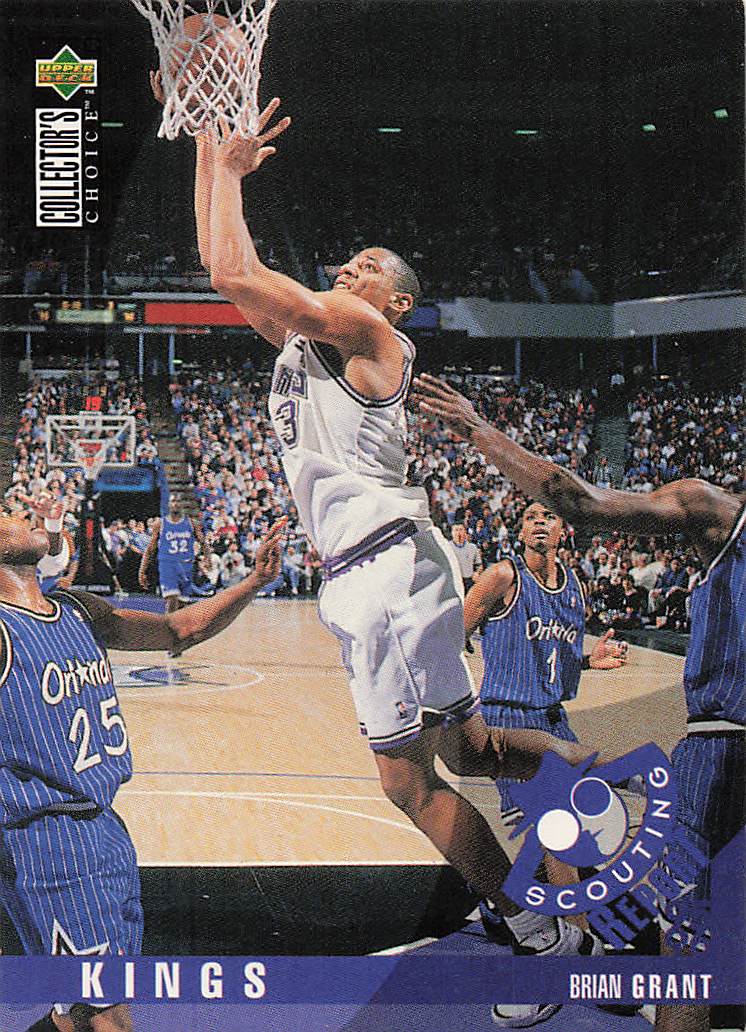 1995-96 Collector's Choice English II Basketball Brian Grant #133