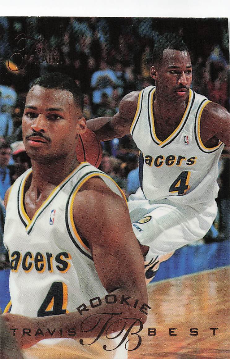 1995-96 Flair Basketball Travis Best #201 Rookie