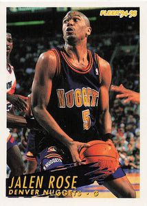 1994-95 Fleer European Basketball Jalen Rose #60