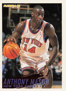 1994-95 Fleer European Basketball Anthony Mason #156