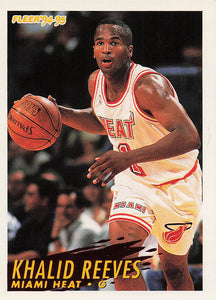 1994-95 Fleer European Basketball Khalid Reeves #123