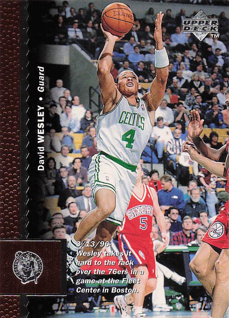 1996-97 Upper Deck Basketball David Wesley #188