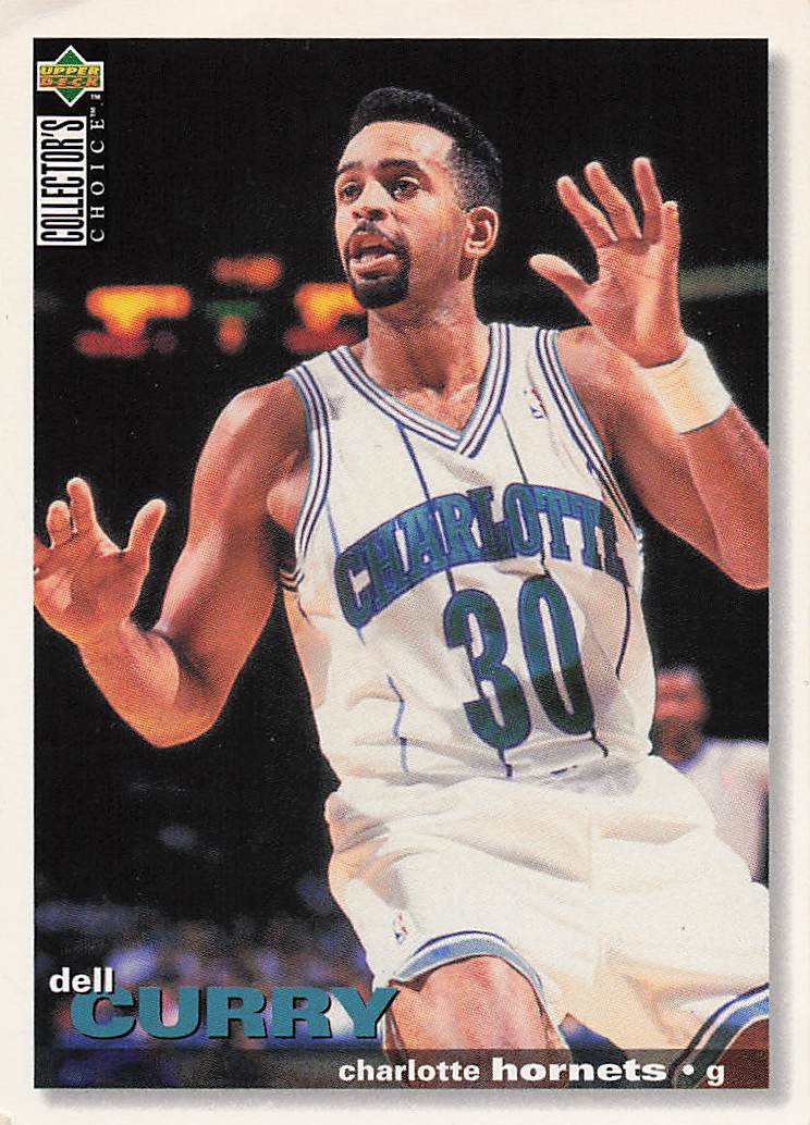 1995-96 Collector's Choice German I Basketball Dell Curry #13