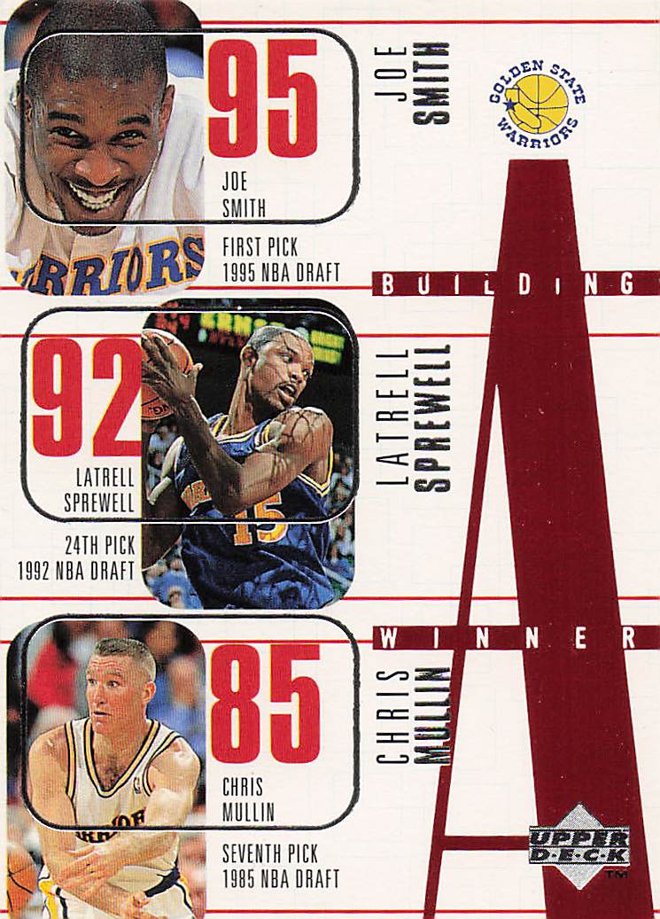1996-97 Upper Deck Smith / Sprewell / Mullin / Seikaly / Armstrong BW #144