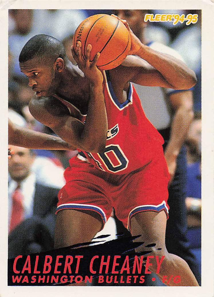 1994-95 Fleer European Basketball Calbert Cheaney #232