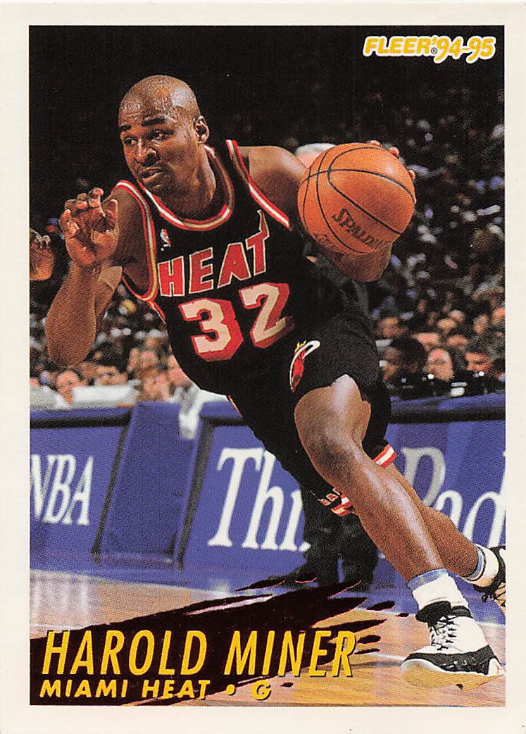 1994-95 Fleer European Basketball Harold Miner #121