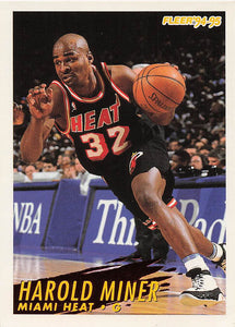 1994-95 Fleer European Basketball Harold Miner #121