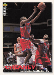 1995-96 Collector's Choice German I Basketball Calbert Cheaney #161