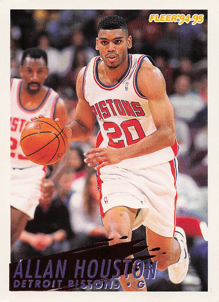 1994-95 Fleer European Basketball Allan Houston #68