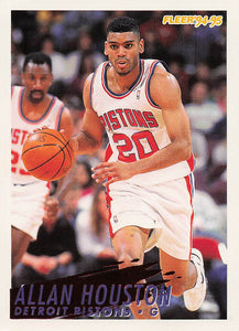 1994-95 Fleer European Basketball Allan Houston #68