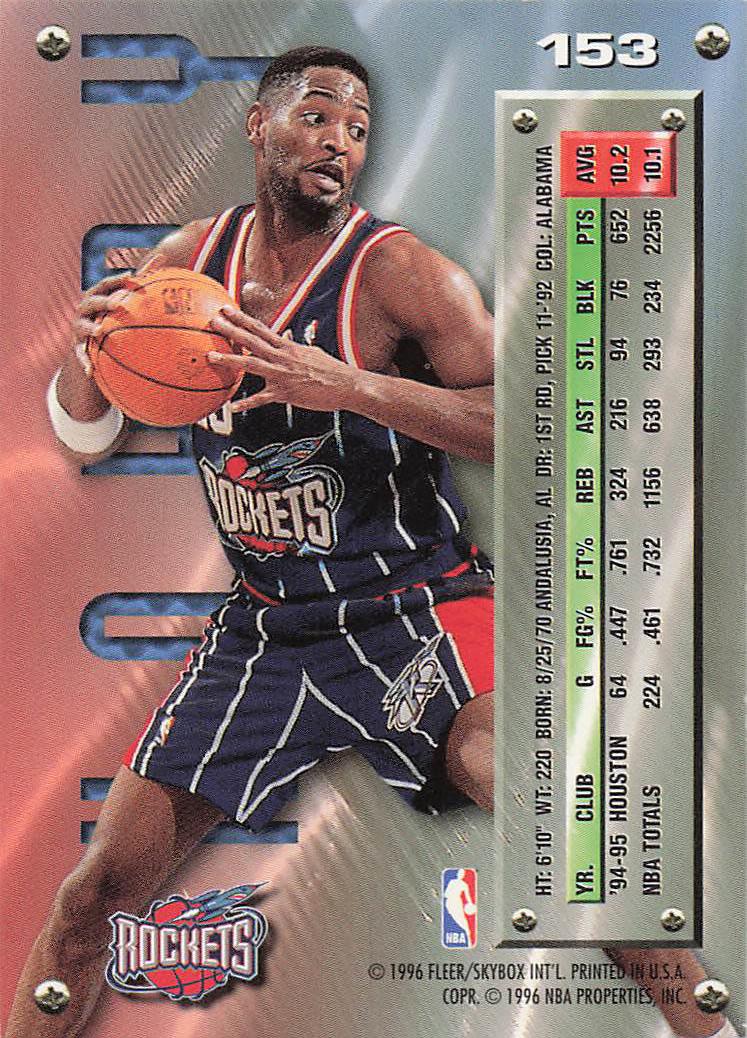 1995-96 Metal Basketball Robert Horry #153