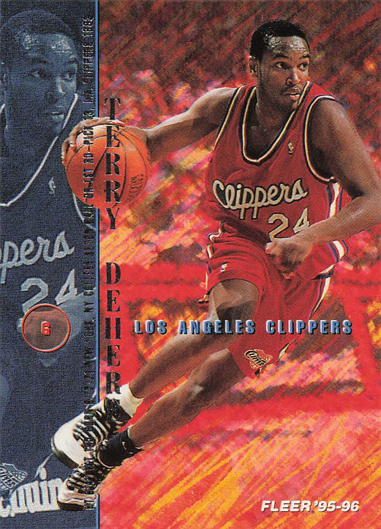 1995-96 Fleer European Basketball Terry Dehere #80