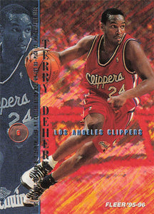 1995-96 Fleer European Basketball Terry Dehere #80
