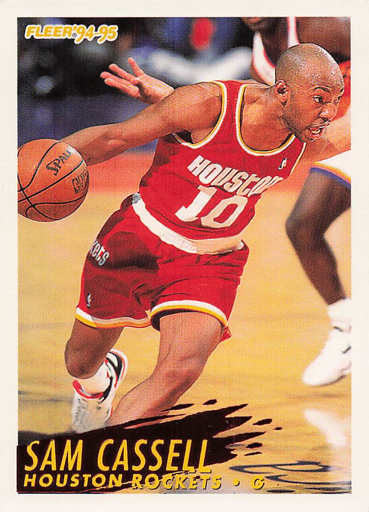 1994-95 Fleer European Basketball Sam Cassell #84