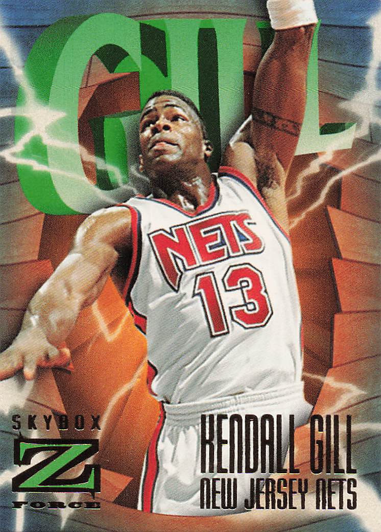 1996-97 SkyBox Z-Force Basketball Kendall Gill #116