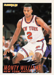 1994-95 Fleer European Basketball Monty Williams #162