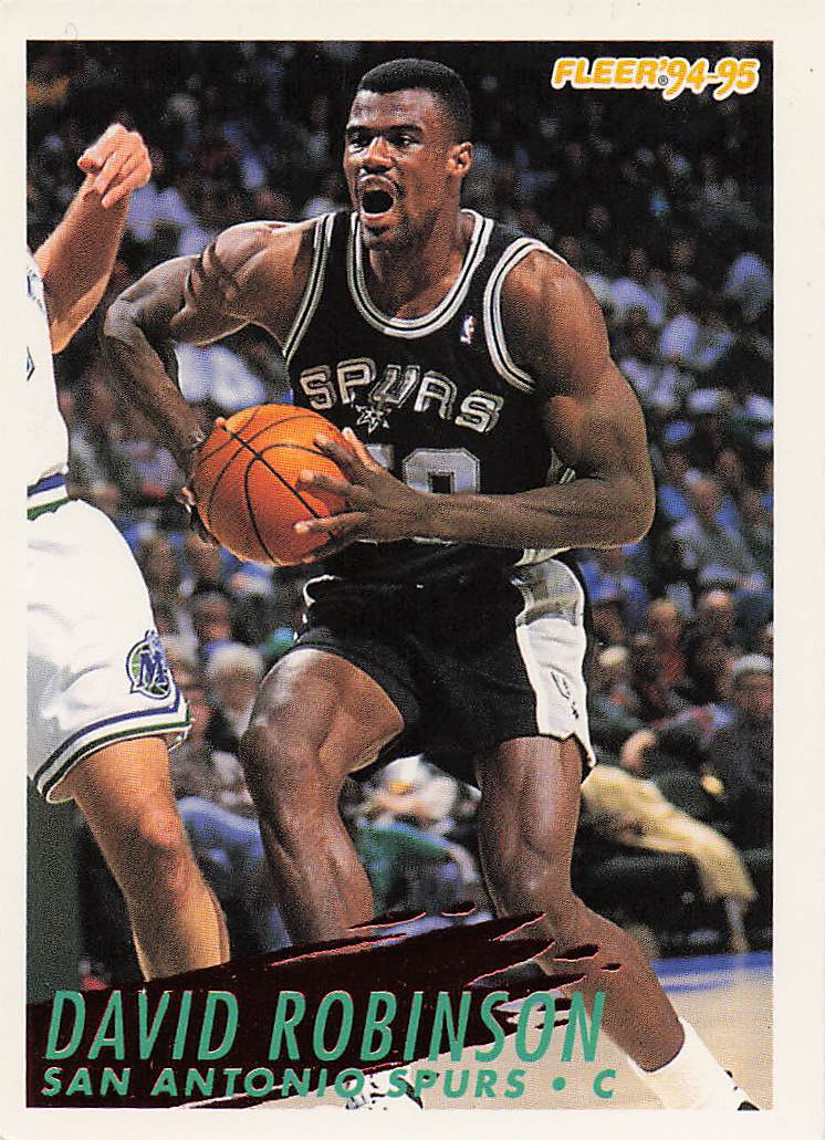 1994-95 Fleer European Basketball David Robinson #212