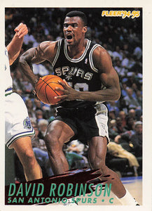 1994-95 Fleer European Basketball David Robinson #212