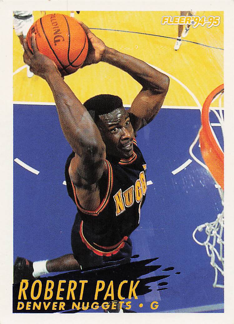 1994-95 Fleer European Basketball Robert Pack #58